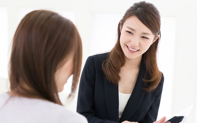 就業後まで支えるのイメージ